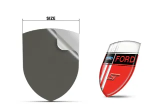 Ford Adesivi Logo Stampati Chic Max Pro Durevoli